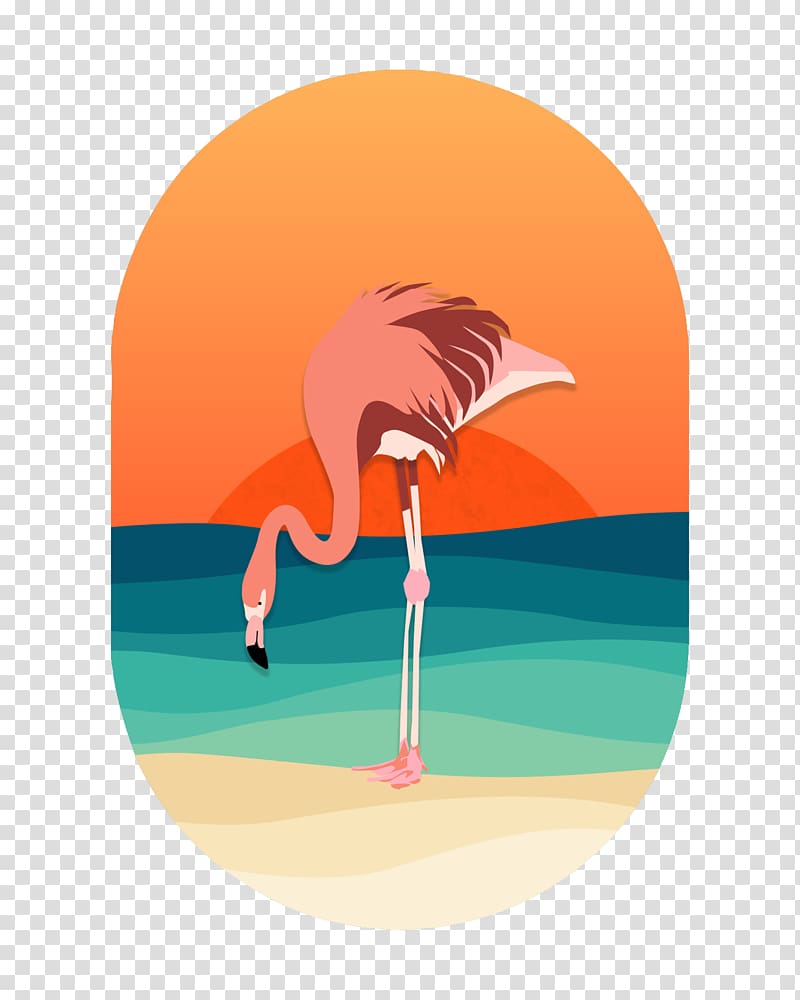 Drawing Digital art , Watercolor flamingo transparent background PNG clipart