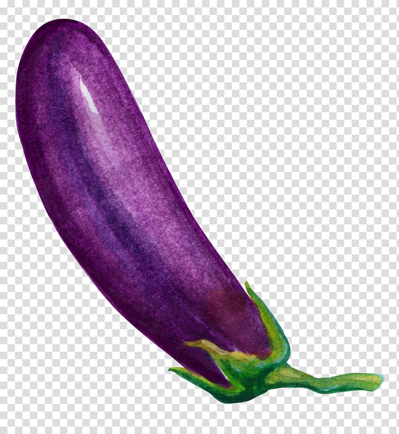 Eggplant Vegetable Cartoon, Cartoon eggplant transparent background PNG clipart