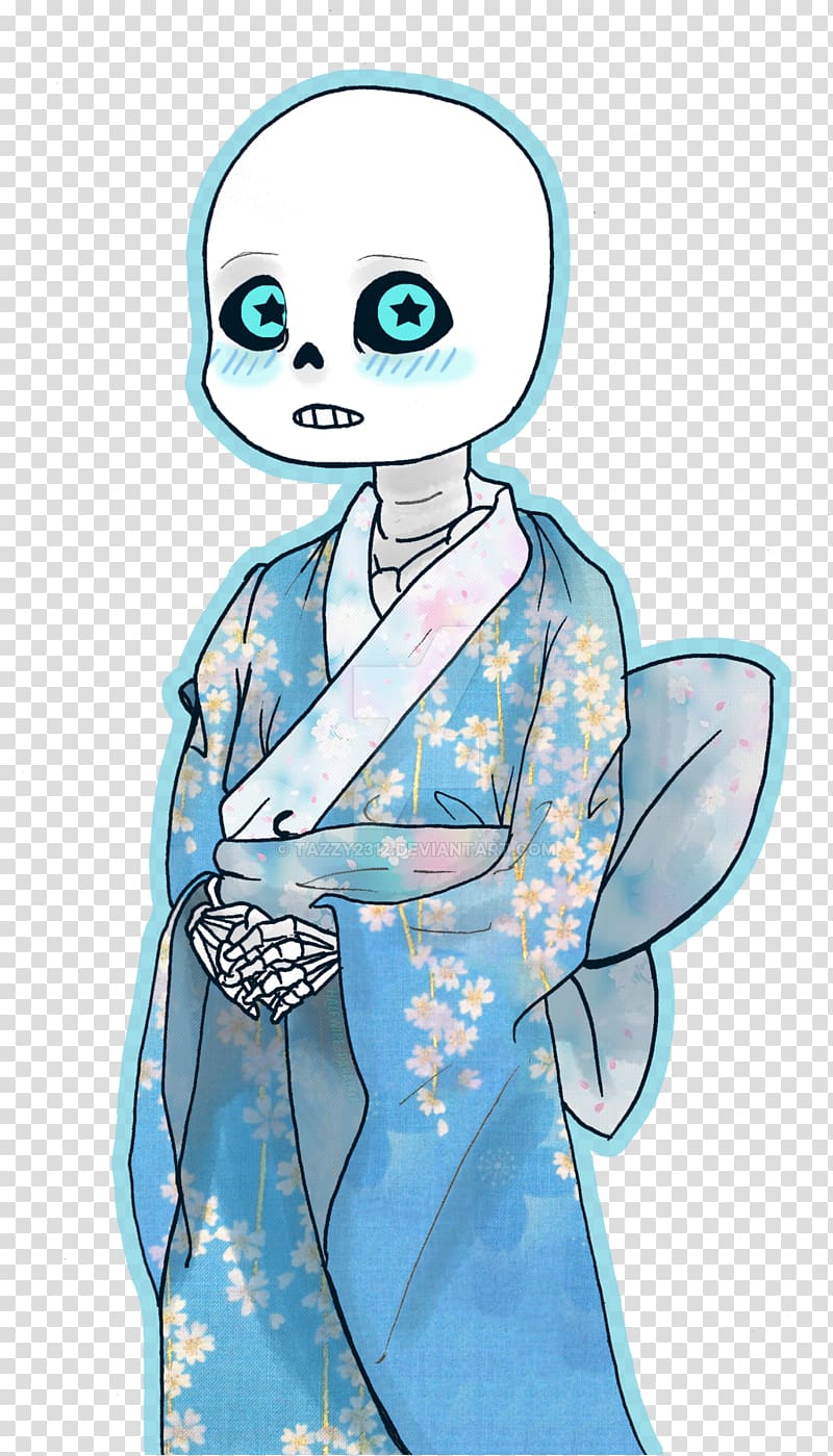 Kimono Undertale Dress Yukata Costume, dress transparent background PNG clipart