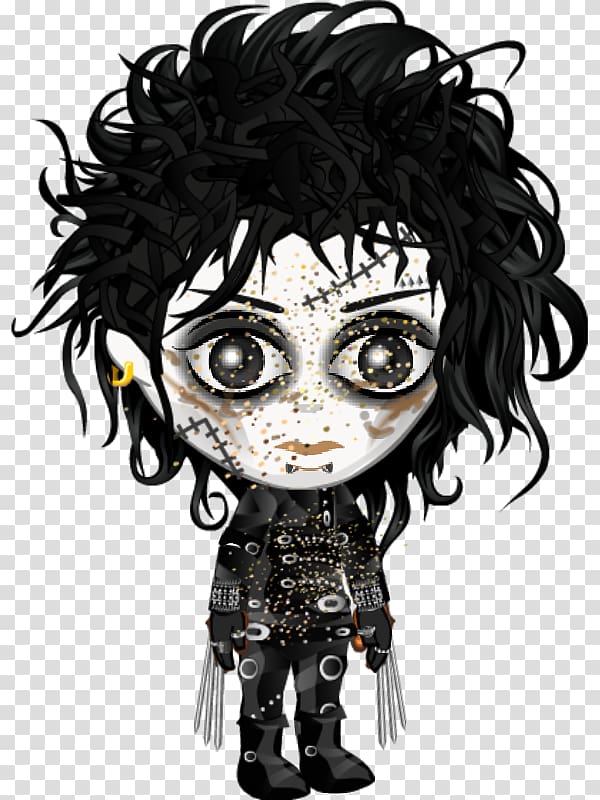 YoWorld Character Cartoon Goth subculture Fiction, others transparent background PNG clipart