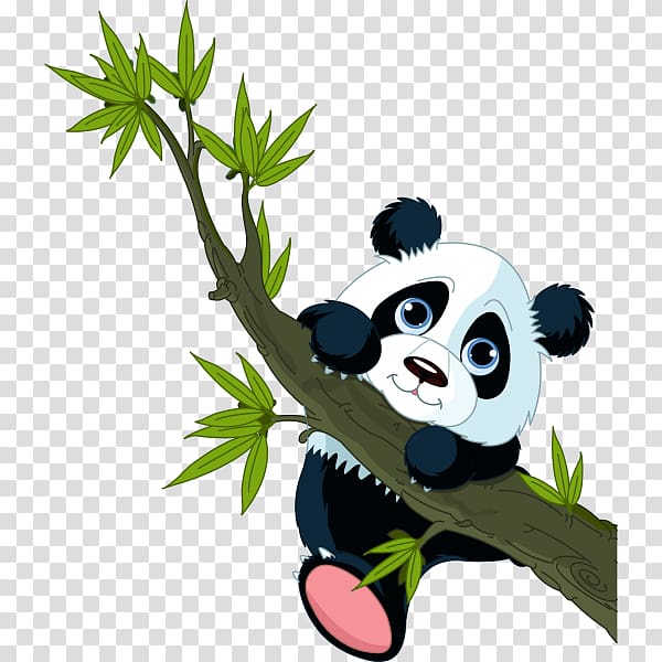 Giant panda Wall decal Bear Sticker Red panda, bear transparent background PNG clipart