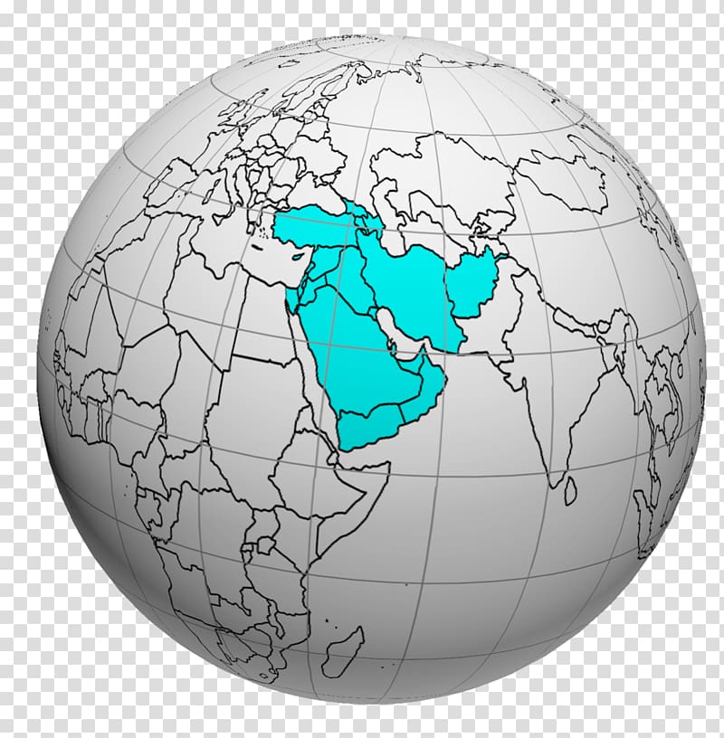 Western Asia Globe World map Transcaucasia, world map transparent background PNG clipart