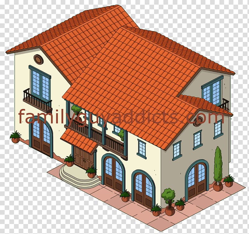 House Hacienda Roof Property Clam, house transparent background PNG clipart