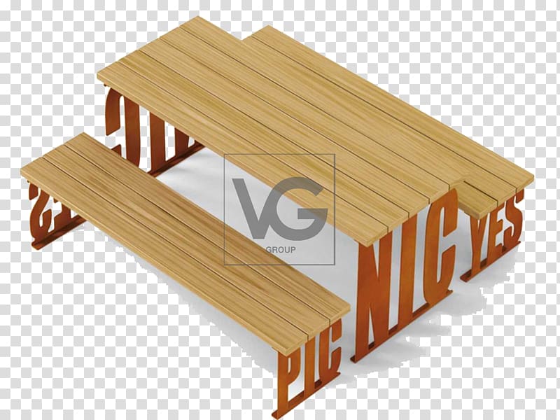 Picnic table Bench Street furniture, wooden bench transparent background PNG clipart