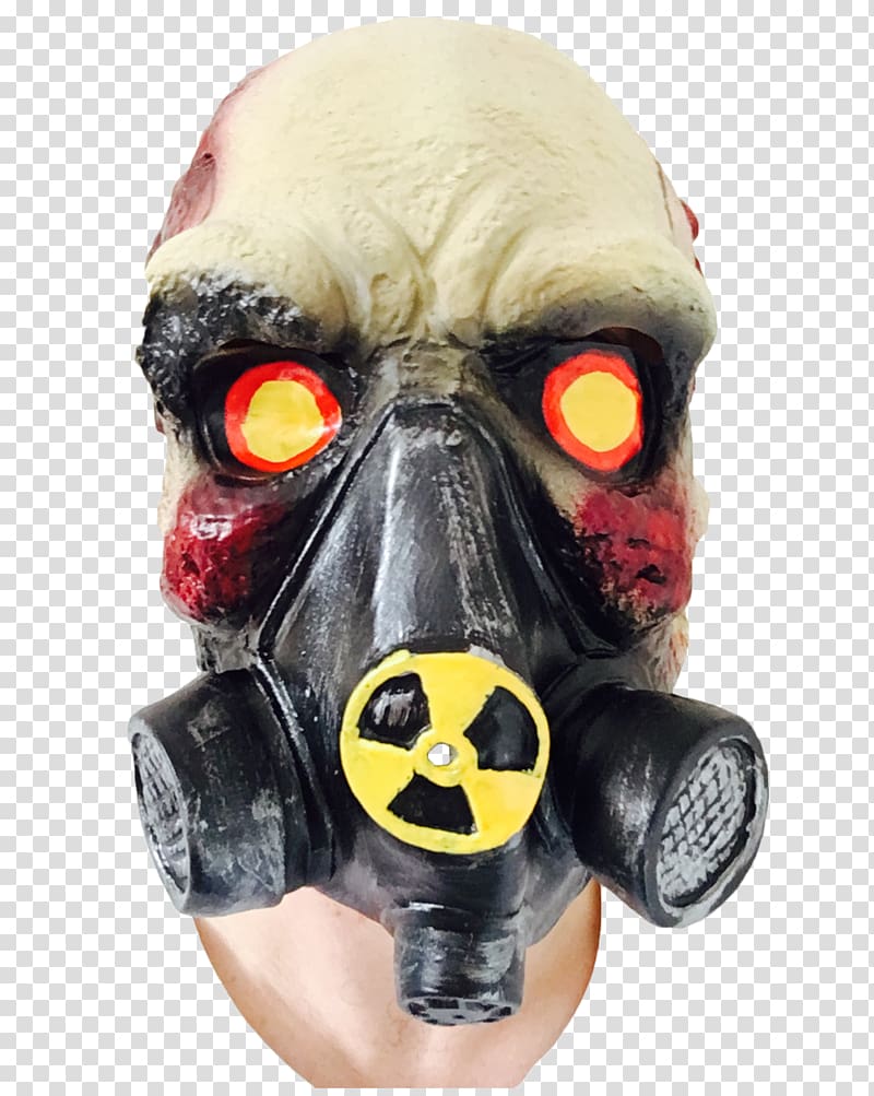 Gas mask Skull Latex mask Headgear, gas mask transparent background PNG clipart