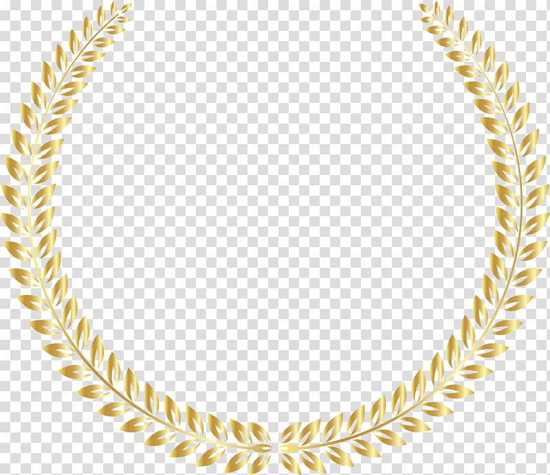 golden rice circle transparent background PNG clipart