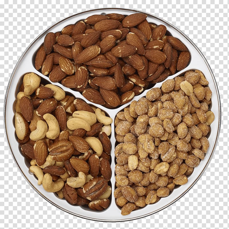 Mixed nuts Food Peanut Vegetarian cuisine, roasted seeds and nuts name card transparent background PNG clipart