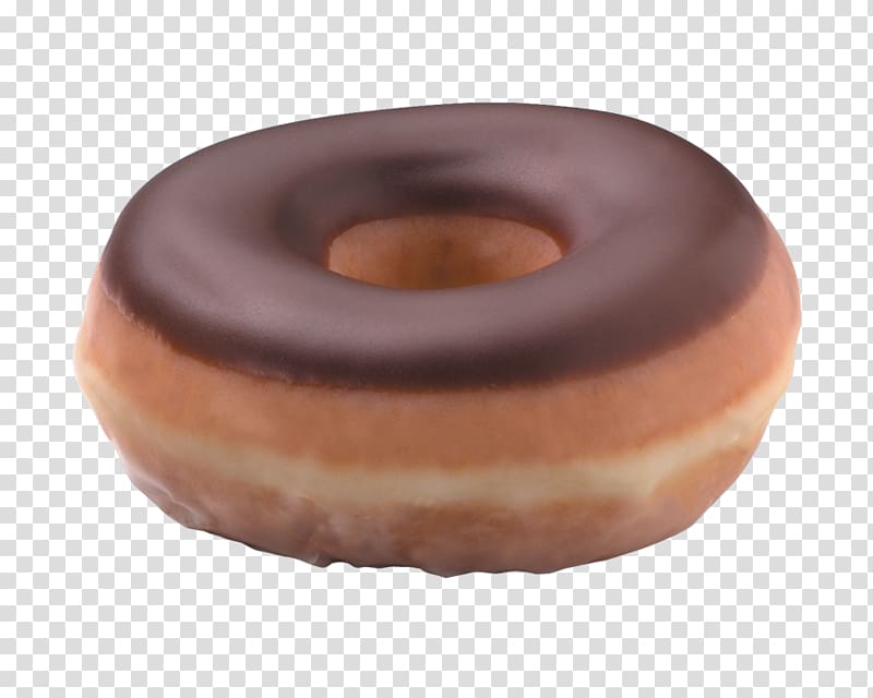 Donuts Chocolate cake Krispy Kreme Cruller Cream, choco transparent background PNG clipart