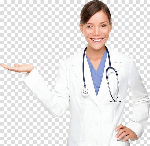 woman wearing black and gray stethoscope, Stethoscope Physician Nursing Lab Coats Medicine, doctors and nurses transparent background PNG clipart