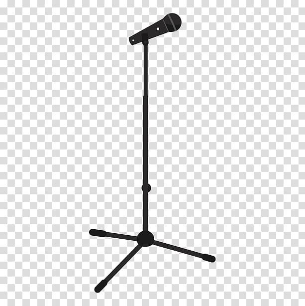 Microphone Music Silhouette, microphone transparent background PNG clipart