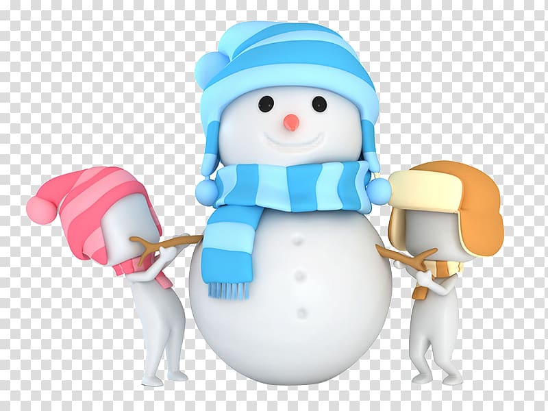 Snowman New Year , Snowman cartoon transparent background PNG clipart
