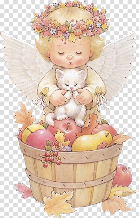 HOLLY BABES Angel Christmas , angel transparent background PNG clipart