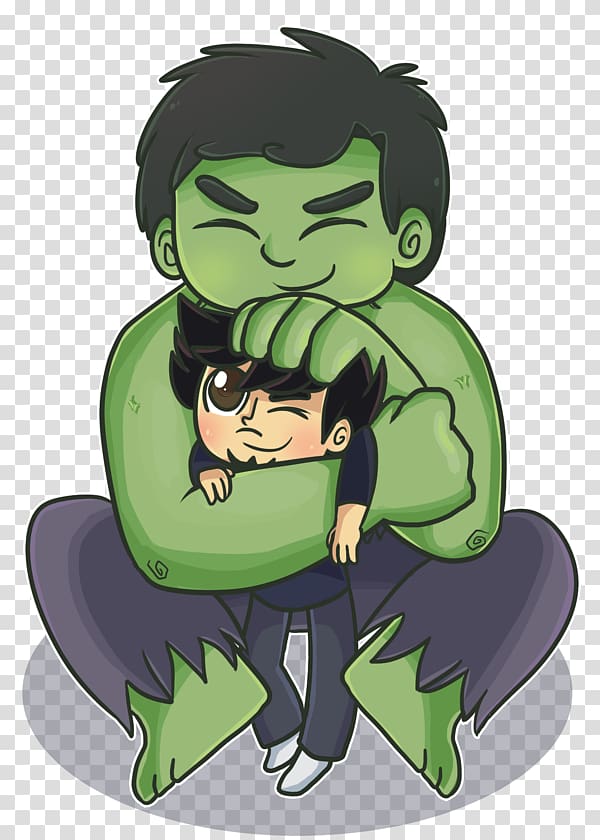 Hulk Iron Man YouTube Clint Barton Marvel Comics, chibi superman transparent background PNG clipart