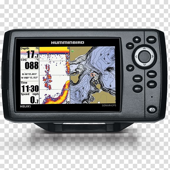 Fish Finders Chartplotter Chirp Transducer Sonar, hummingbird Paint transparent background PNG clipart
