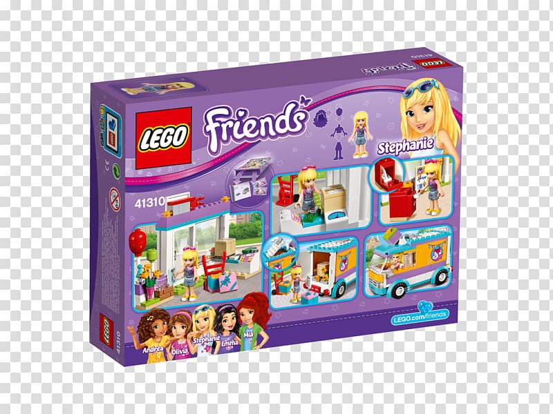LEGO 41310 Friends Heartlake Gift Delivery LEGO Friends LEGO 41313 Friends Heartlake Summer Pool, gift transparent background PNG clipart