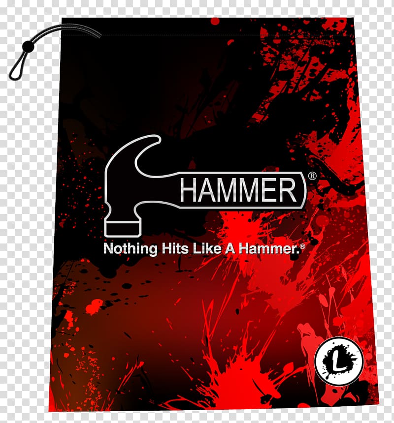 Towel Hammer Bowling Microfiber Ebonite International, Inc., Big Hammer transparent background PNG clipart