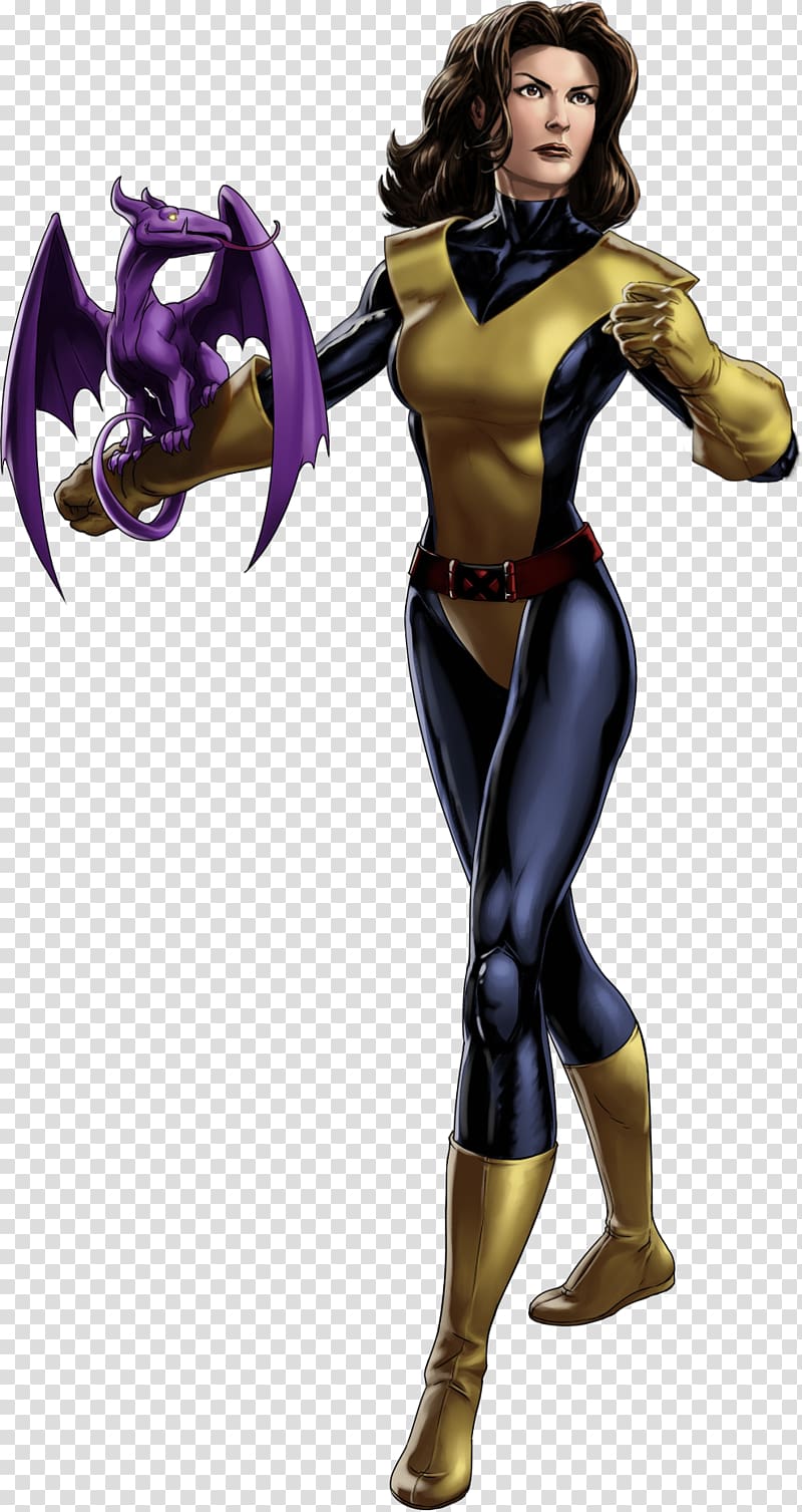 Kitty Pryde Marvel: Avengers Alliance Lockheed X-Men Marvel Comics, x-men transparent background PNG clipart