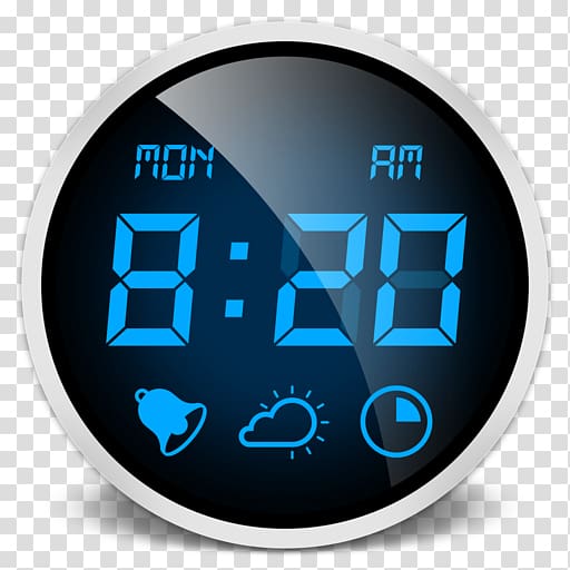 Alarm Clocks Bedside Tables Digital clock, clock transparent background PNG clipart