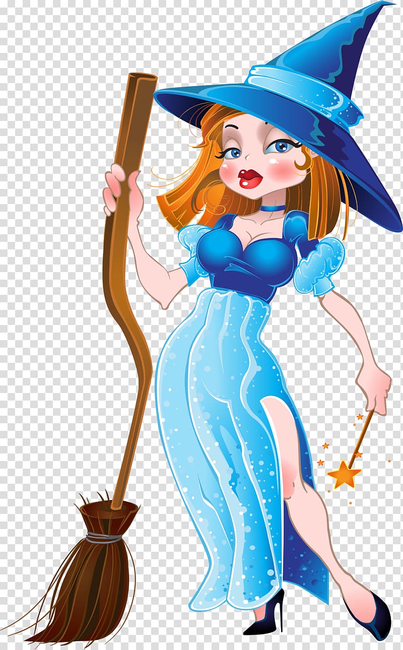 Witchcraft Halloween , witch transparent background PNG clipart