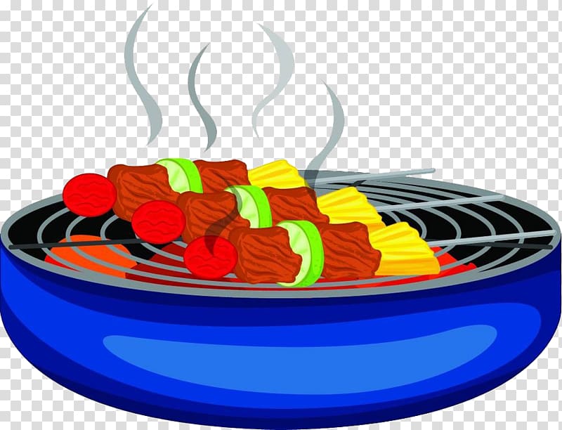 Hamburger Barbecue sauce Grilling , Barbecue kebabs transparent background PNG clipart