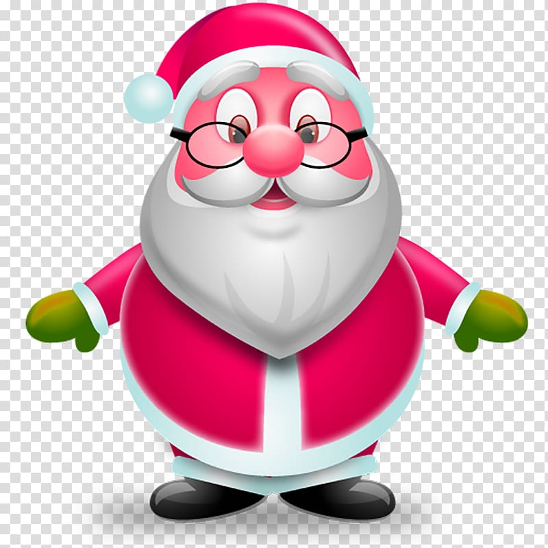 Santa Claus Christmas Iconfinder Icon, Santa Claus transparent background PNG clipart