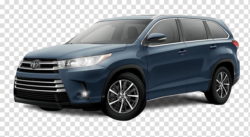 2018 Toyota Highlander XLE Sport utility vehicle Car 2018 Toyota Highlander Hybrid XLE, toyota vigo transparent background PNG clipart