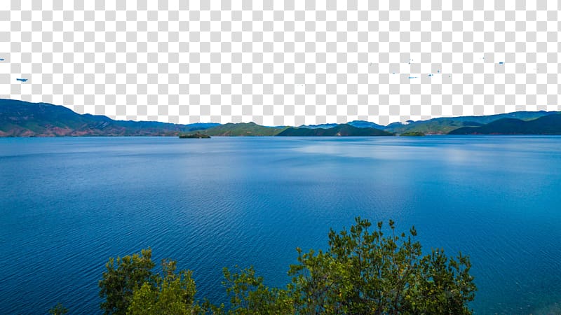 Water resources Lake Sky Inlet , Lugu Lake Rigby Peninsula five transparent background PNG clipart