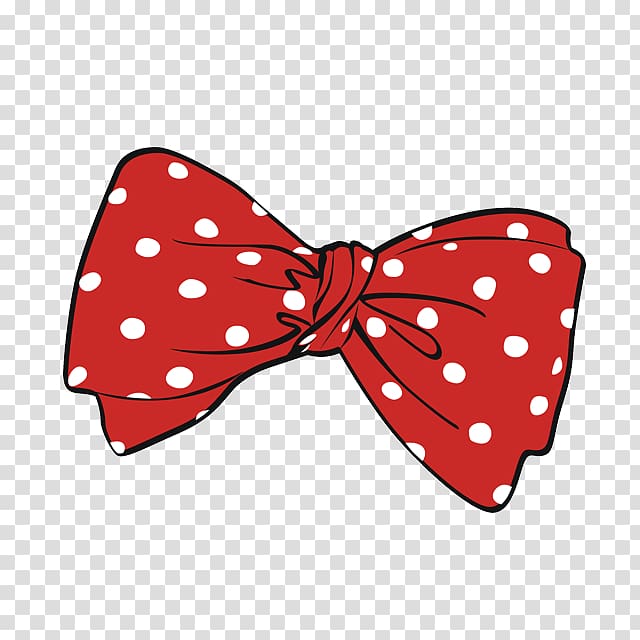 Bow tie Polka dot Red Shoelace knot Shoelaces, Red Polka Dot Bow transparent background PNG clipart