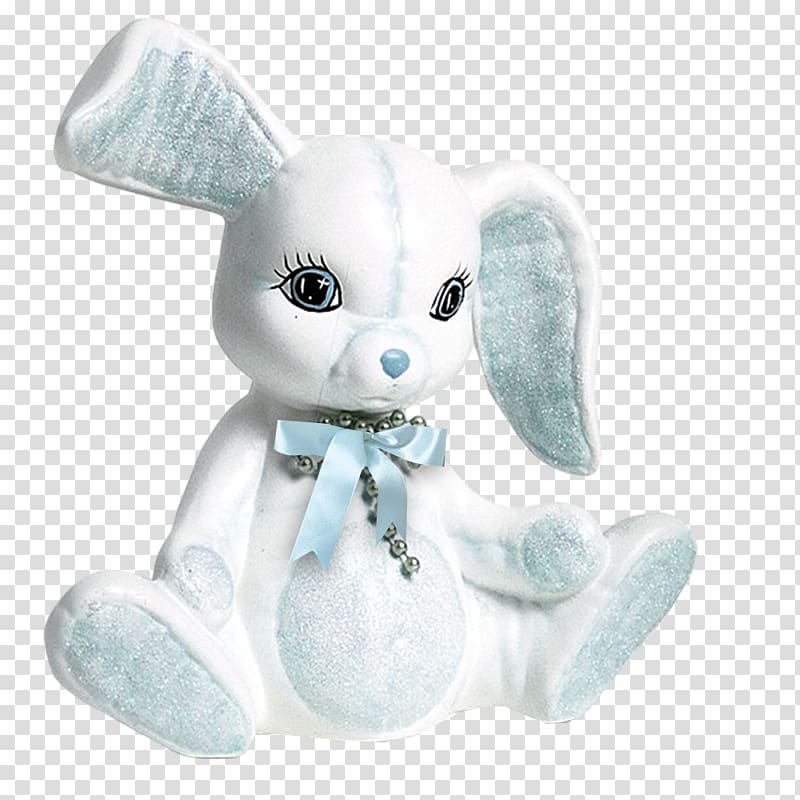 Stuffed Animals & Cuddly Toys Easter Bunny Rabbit Plush, rabbit transparent background PNG clipart