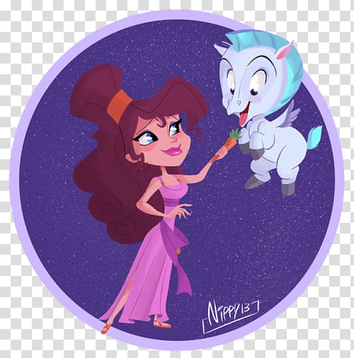 Megara Go the Distance Comics, hercules pegasus transparent background PNG clipart