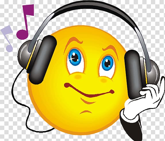 Emoticon Smiley Music Art, smiley transparent background PNG clipart