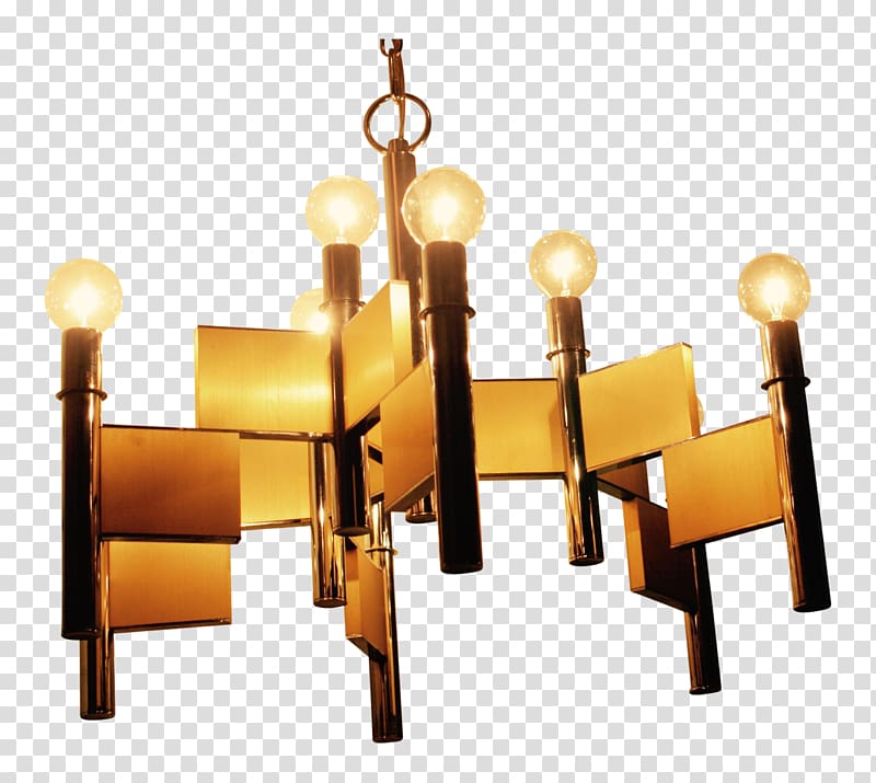Chandelier Brass Chairish Chrome plating, cartoon chandelier transparent background PNG clipart