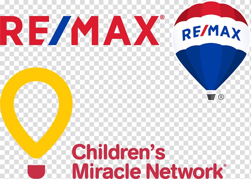 Children\'s Miracle Network Hospitals RE/MAX, LLC Hot air balloon Logo, transparent background PNG clipart