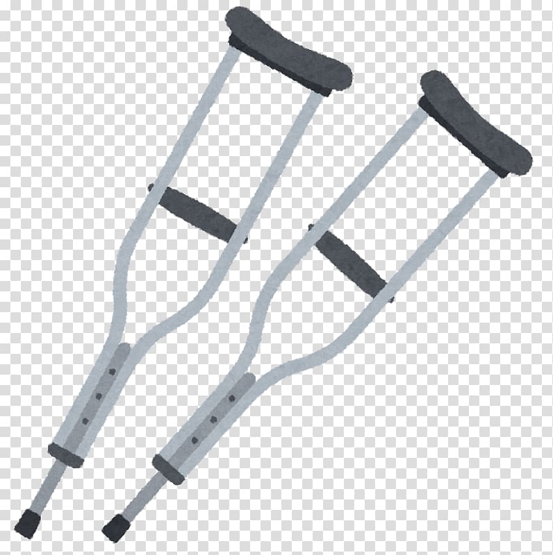 Crutch Walking stick いらすとや Hand, pharm transparent background PNG clipart