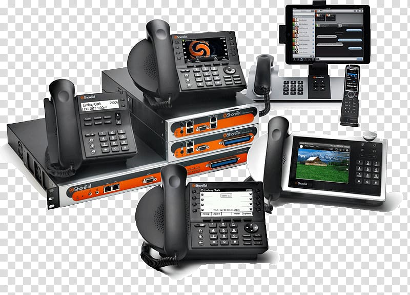 Business telephone system Unified communications VoIP phone ShoreTel, others transparent background PNG clipart