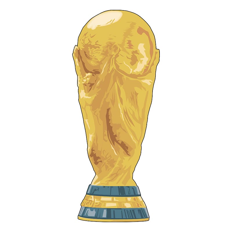 gold-colored trophy illustration, 2018 FIFA World Cup 2006 FIFA World Cup 2014 FIFA World Cup 2010 FIFA World Cup 1930 FIFA World Cup, Trophy transparent background PNG clipart
