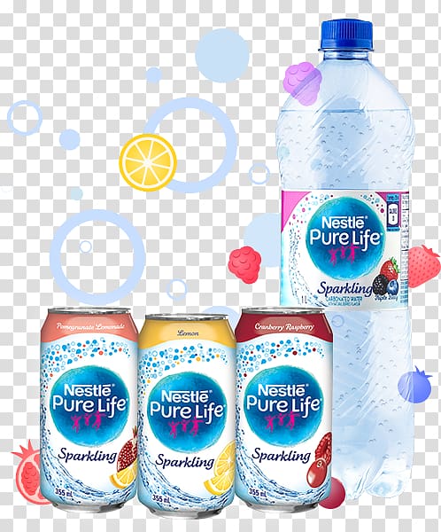 Carbonated water After Eight Nestlé Pure Life Nestlé Waters Bottled water, drinking water lose weight transparent background PNG clipart