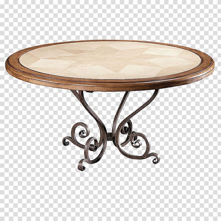 Coffee table Nightstand Furniture, 3d table, hand-painted furniture material,coffee table transparent background PNG clipart
