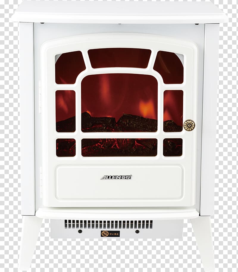 Fireplace Fan heater Kitchen stove Home appliance, White charcoal stove transparent background PNG clipart