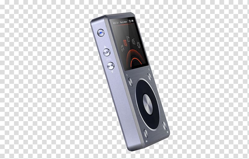 Digital audio FiiO X5-II High-resolution audio FiiO Electronics Technology Portable audio player, headphones transparent background PNG clipart