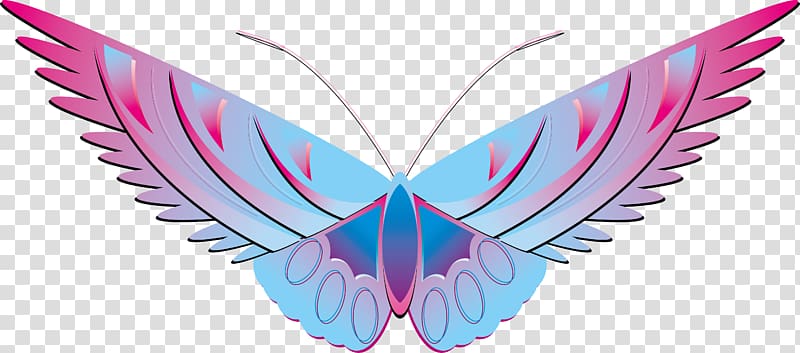 Character Wing Organ , butterflies float transparent background PNG clipart