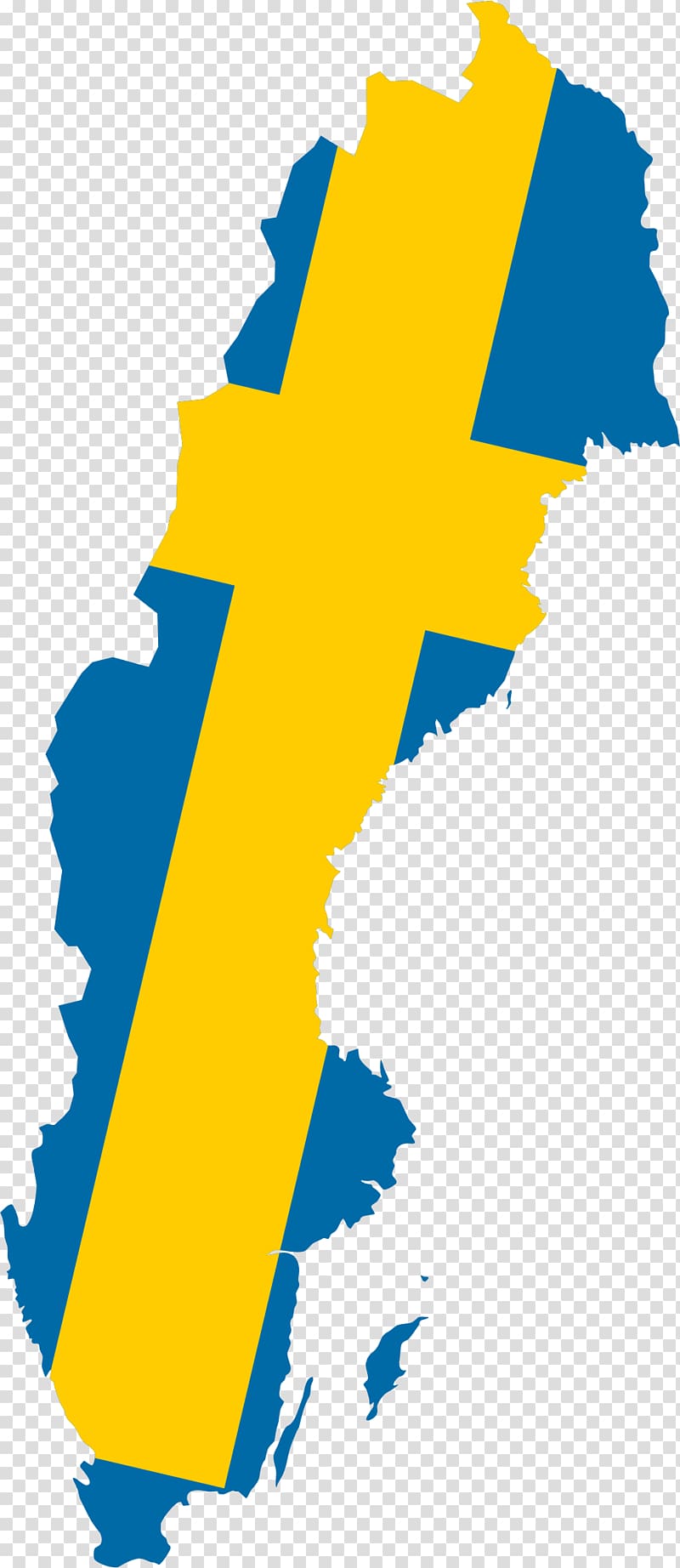 Flag of Sweden National flag Map, map transparent background PNG clipart