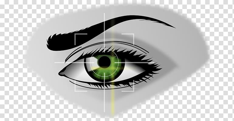 Iris recognition scanner Human eye Retinal scan, Eye transparent background PNG clipart