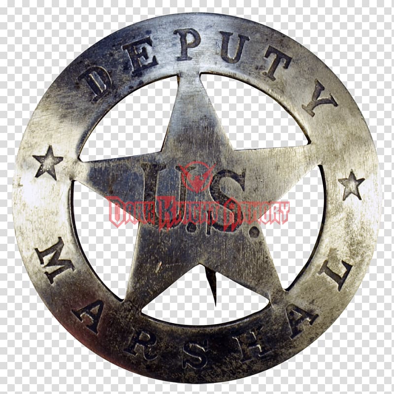 United States Marshals Service American frontier Badge Sheriff, united states transparent background PNG clipart