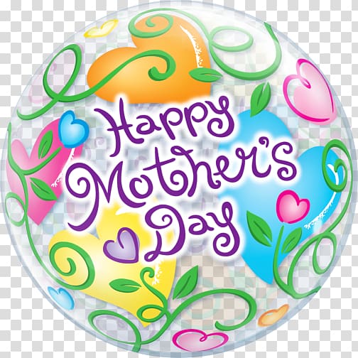 Gas balloon Mother\'s Day Gift, mother\'s day transparent background PNG clipart