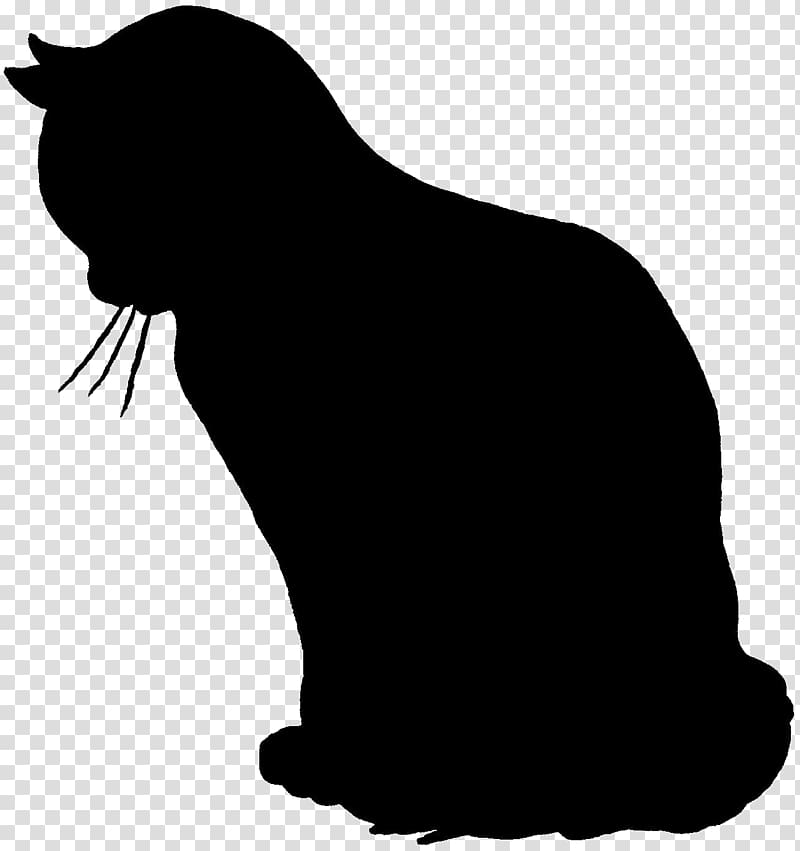 Cat Silhouette Kitten , Cat transparent background PNG clipart