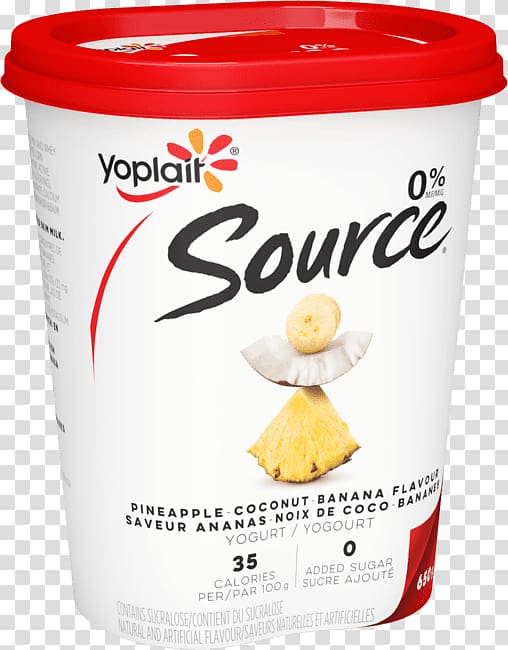 Yoplait Frozen yogurt Greek cuisine Yoghurt Nutrition facts label, drink transparent background PNG clipart