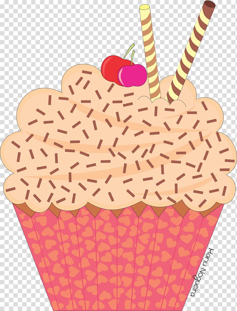 Cupcake Paper Drawing Food Chocolate cake, cup cake transparent background PNG clipart