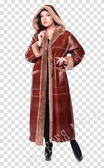 Overcoat Maroon, fur coat transparent background PNG clipart