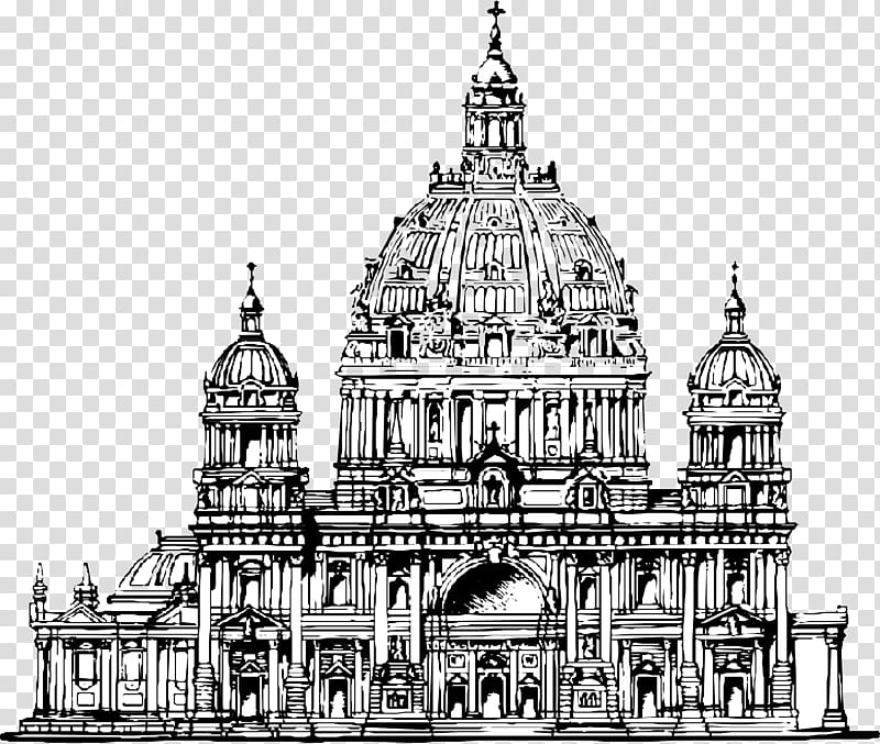 Berlin Cathedral Xara Architecture , Western palace architecture transparent background PNG clipart